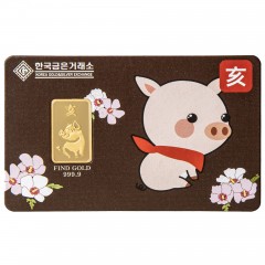 24K 돼지띠 카드형 골드바(3.75g)