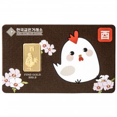 24K 닭띠 카드형 골드바(3.75g)