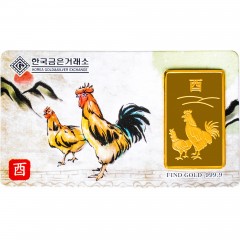 24K 닭띠 카드형 골드바(37.5g)